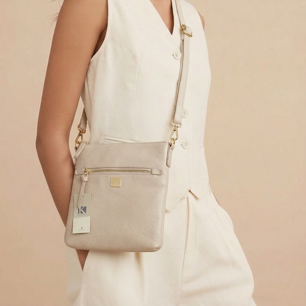 NWT Kooba Cream Crossbody Shoulder bag purse